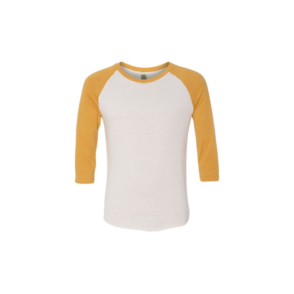 Alternative Men's Baseball Eco Jersey TShirt - AA2089 - Eco True Gold